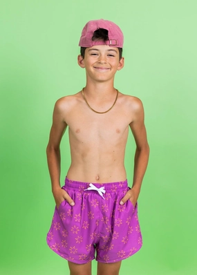 Suns | Youth Retro Shorties boys summer swimwear, boys rash guard swim sets