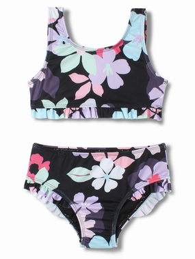 Surf Vibe Ruffle Bikini (Girls 2-7) teen girls' swimwear, trendy swimsuits for teen girls