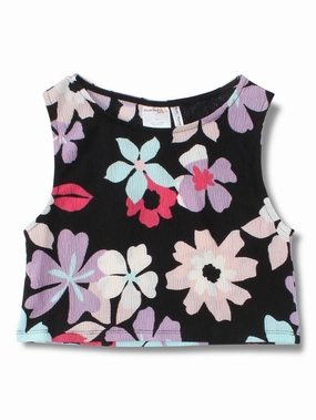 Surf Vibe Tank Top Cover-Up (Girls 2-7) teen girls' swimwear, trendy swimsuits for teen girls