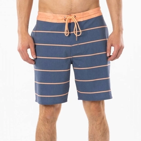Swc Layday Boardies In Washed Navy mens beach swimwear, quick dry mens swimsuits