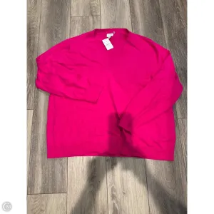 Sweater By J. Crew In Pink, Size: 3x j crew