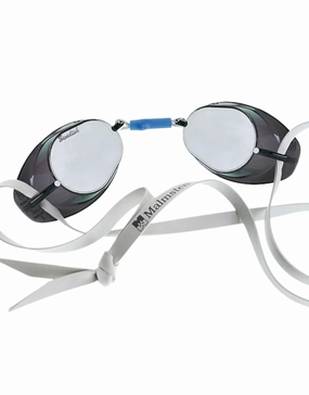 Swedish Competition Swim Goggles - Mirrored adult swim goggles, best swim goggles for adults