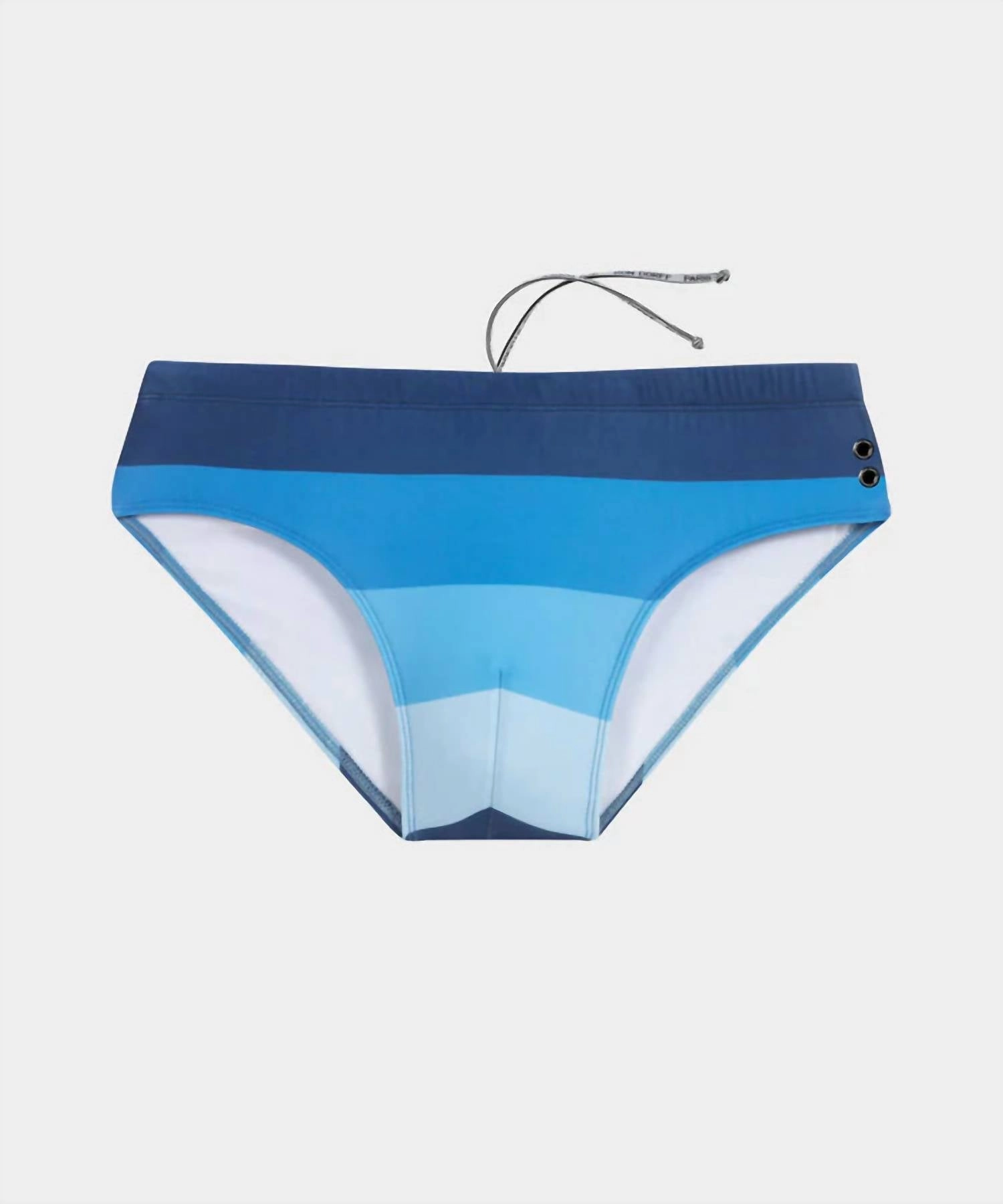 Swim Briefs Big Stripes In Navy