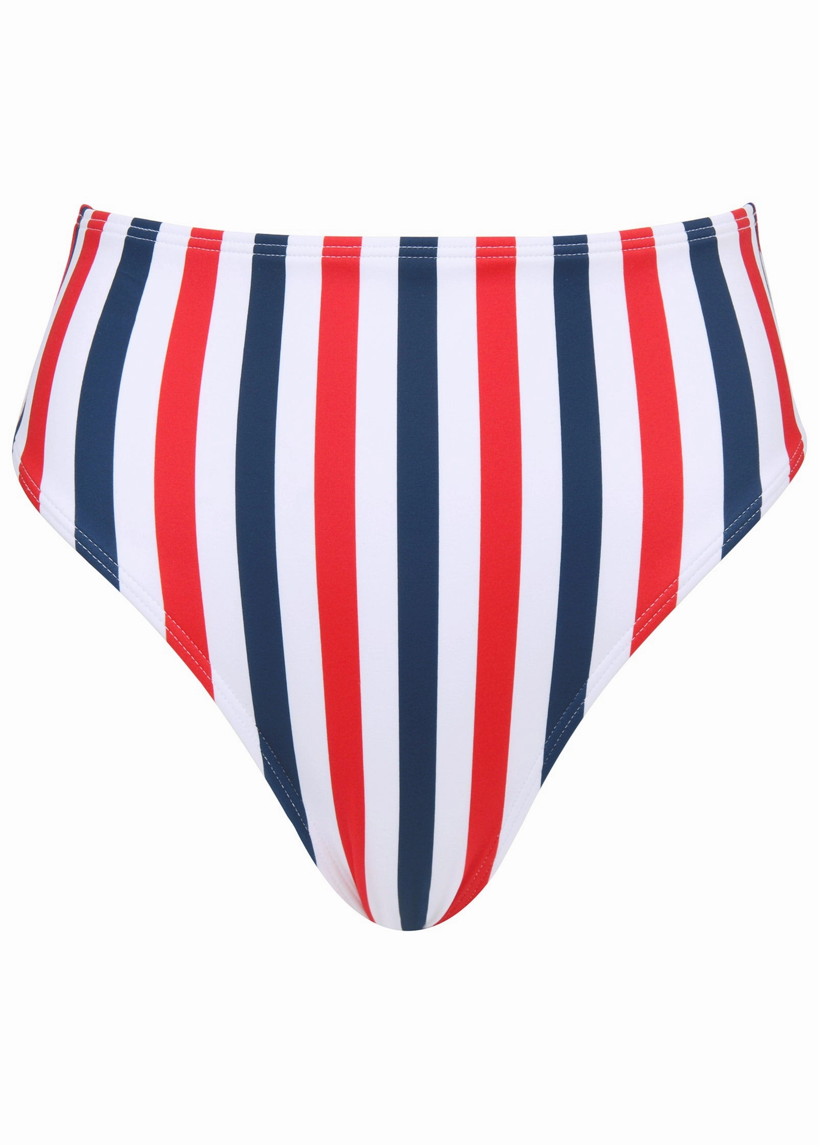 Tahiti Midi Bottom - Americana Stripe Large