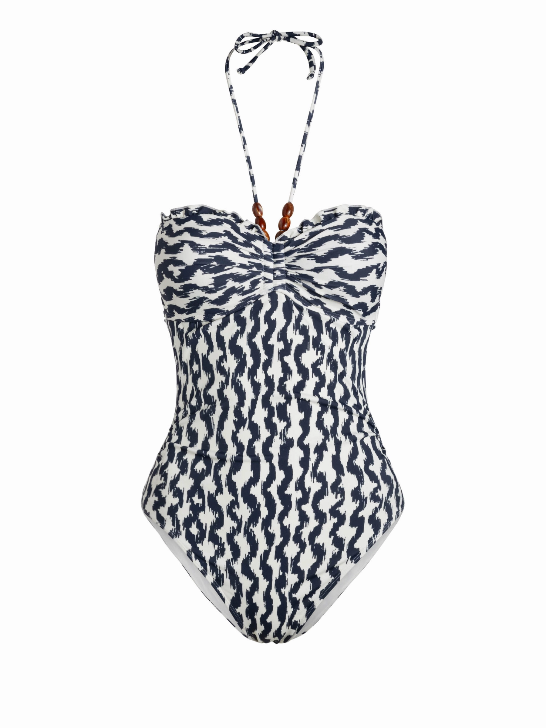 Talia One Piece In Elysia Waves high waist swimwear women, swimsuit for women beachwear