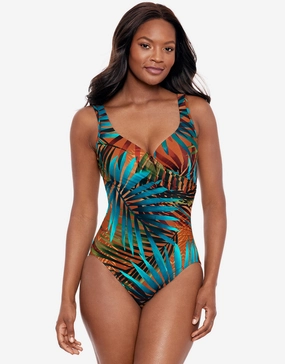 Tamara Tigre It's a Wrap Swimsuit - Multi underwired swimsuits for women, supportive swimwear tops