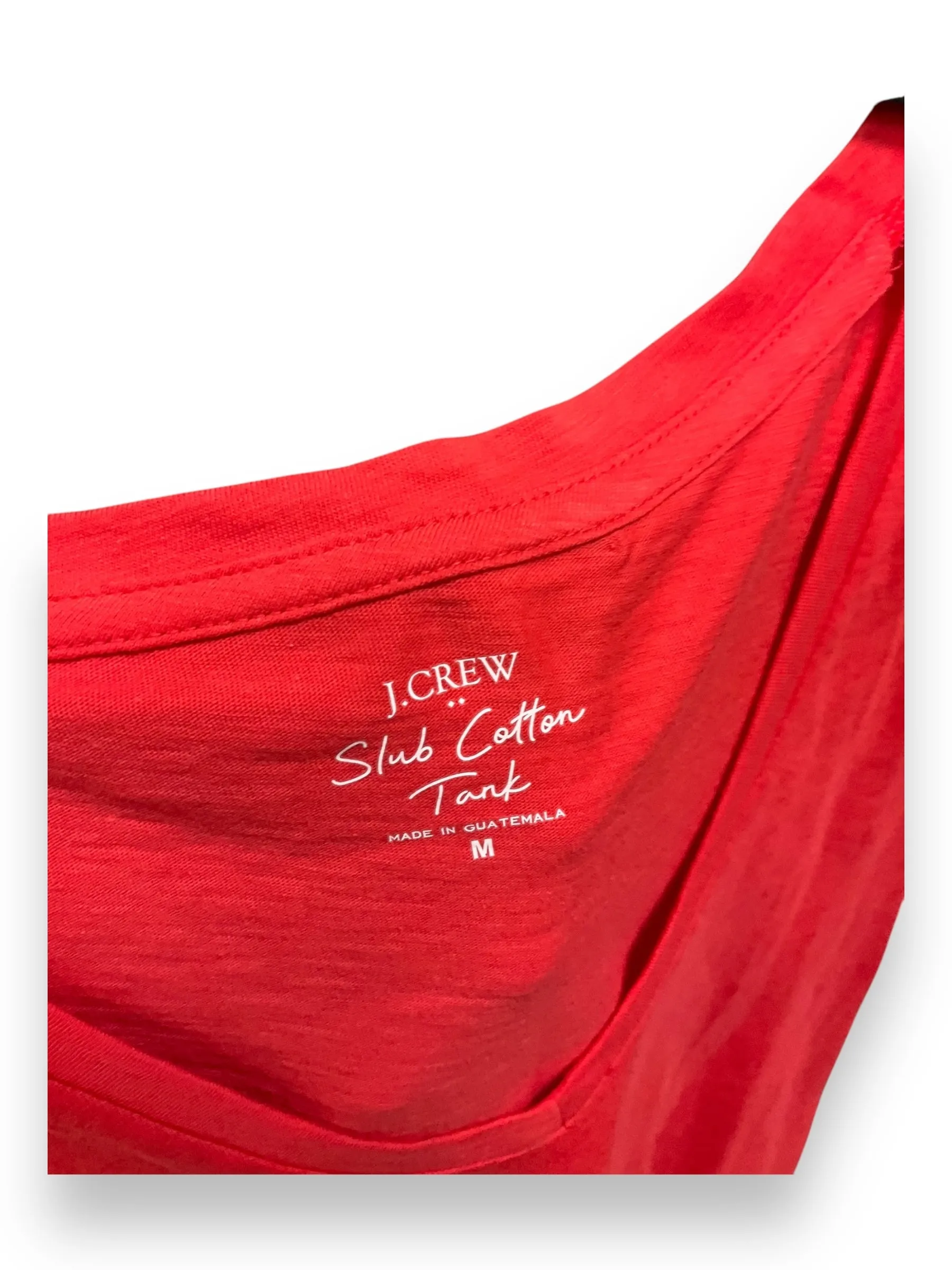 Tank Top By J. Crew In Red, Size: M j crew