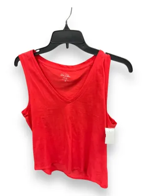 Tank Top By J. Crew In Red, Size: M j crew