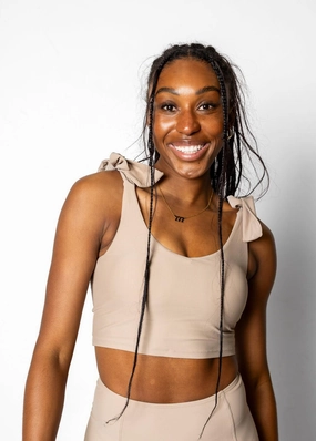 Taupe | Knot Top tankini swim tops, adjustable bikini tops
