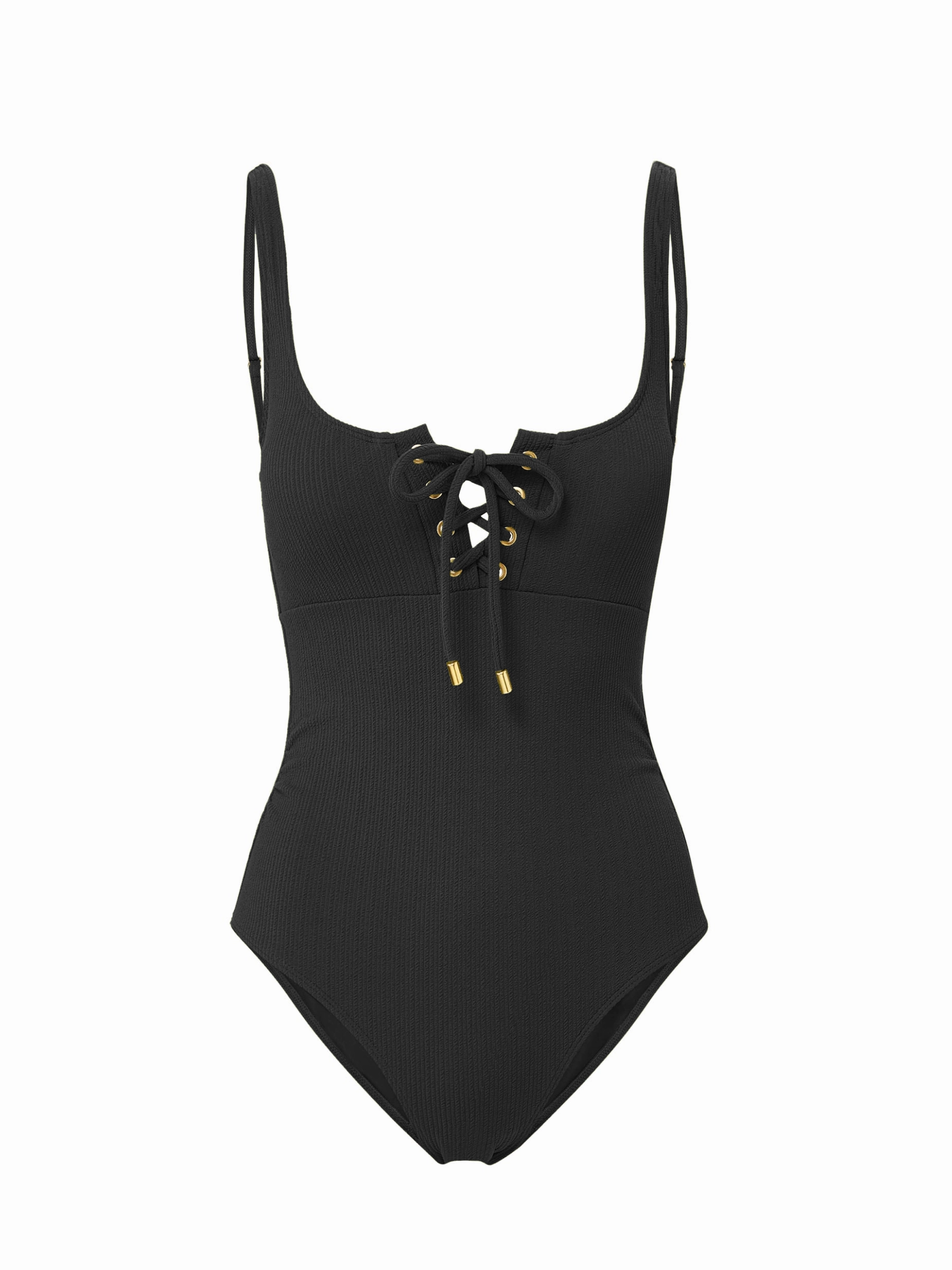 Taylor One Piece Black Texture fashionable beach swimwear, modern womens bikinis