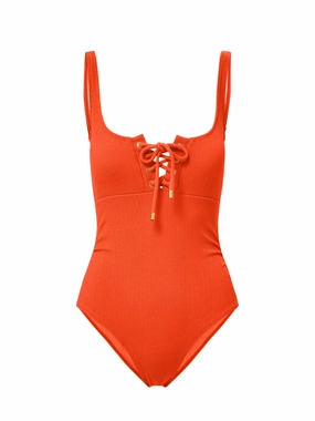Taylor One Piece In Flame Texture high waist swimwear women, swimsuit for women beachwear