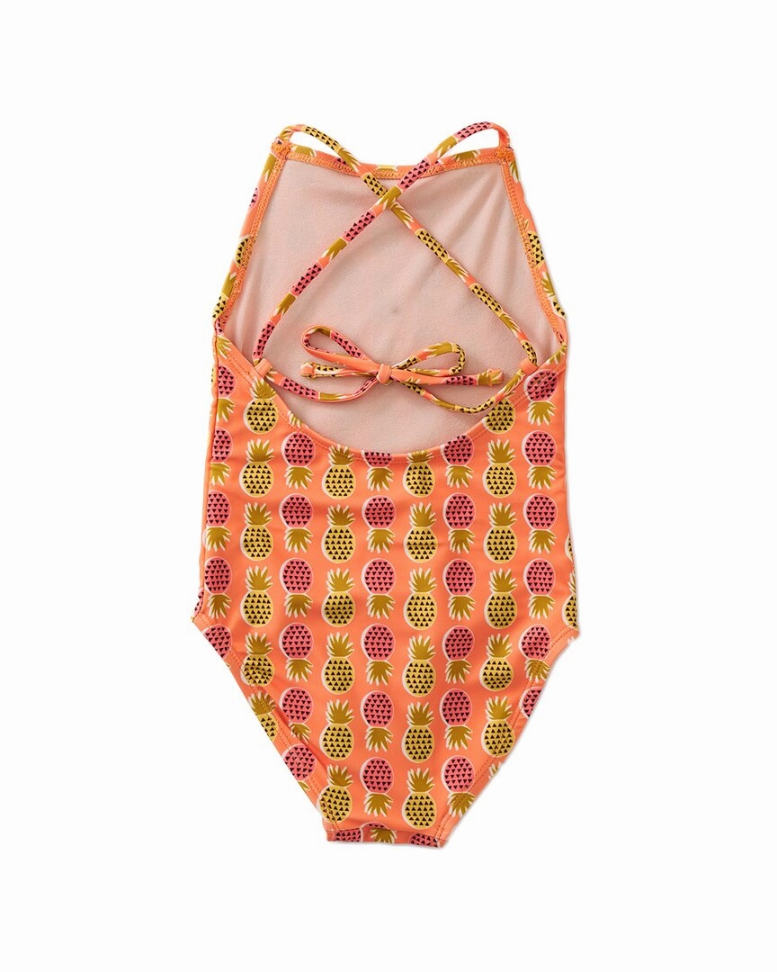 Tea Collection Cross Back One-Piece Swimsuit