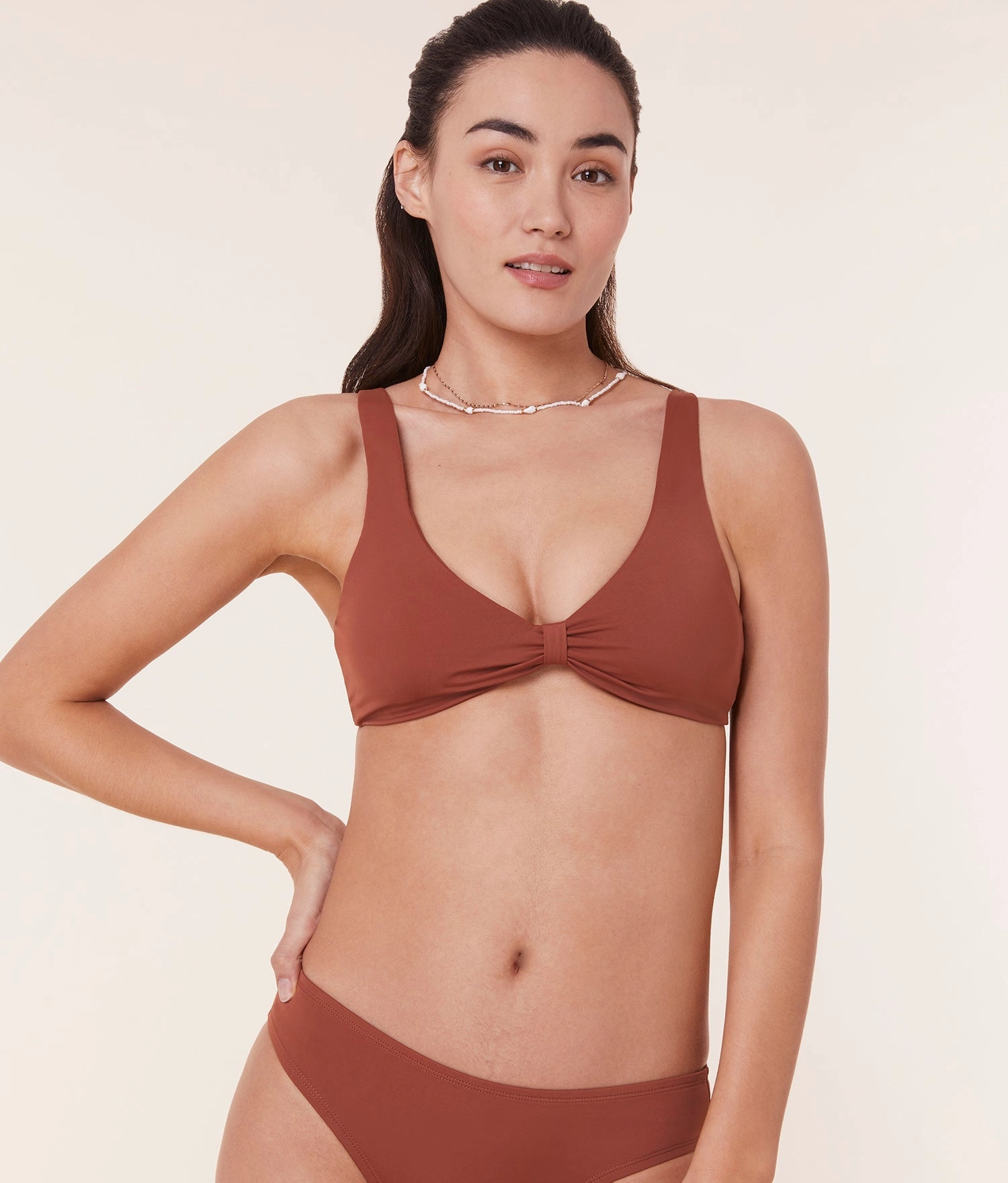 The Amor Bikini Top - Eco Nylon - Sequoia