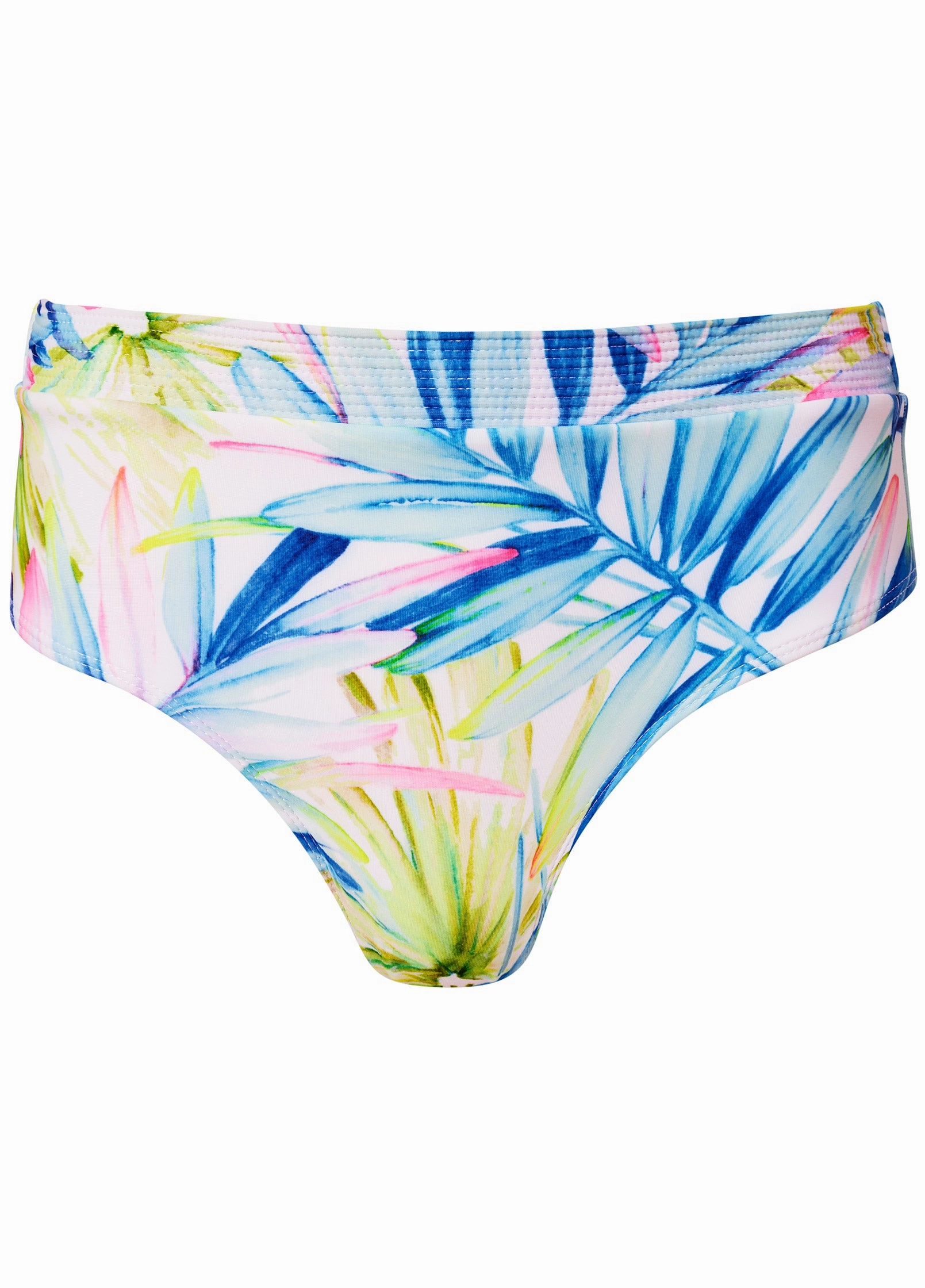 The August High-Waist Bottom - Princess Palms