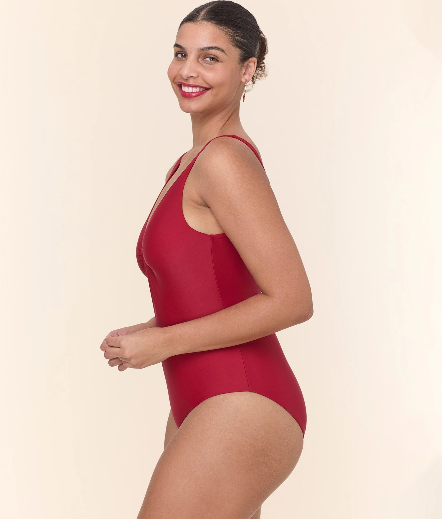 The Bonita One Piece - Eco Nylon - Garnet - Classic