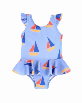 The Bonniemob Frill Swimsuit stylish teen girl swimsuits, teen girls swimwear sets