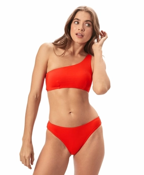 The Classic Bikini Bottom - Flat - Poppy classic swimwear for women, everyday swimwear ladies