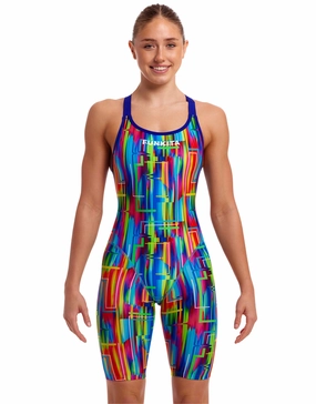 The Glitch Fast Legs Legsuit - Multi minimalistic swimsuits women, sleek swimwear styles