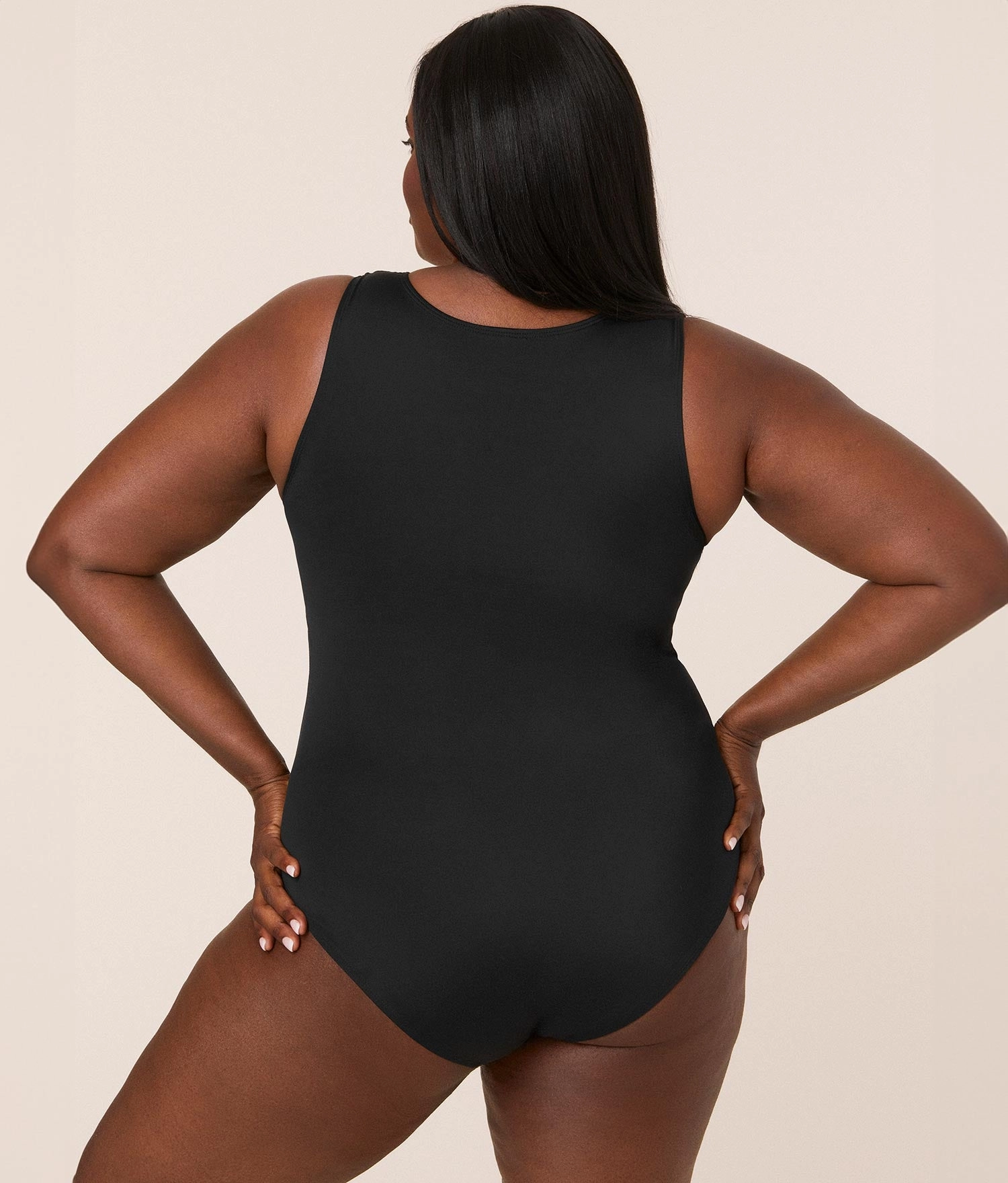 The Malibu One Piece - Eco Nylon - Black - Classic