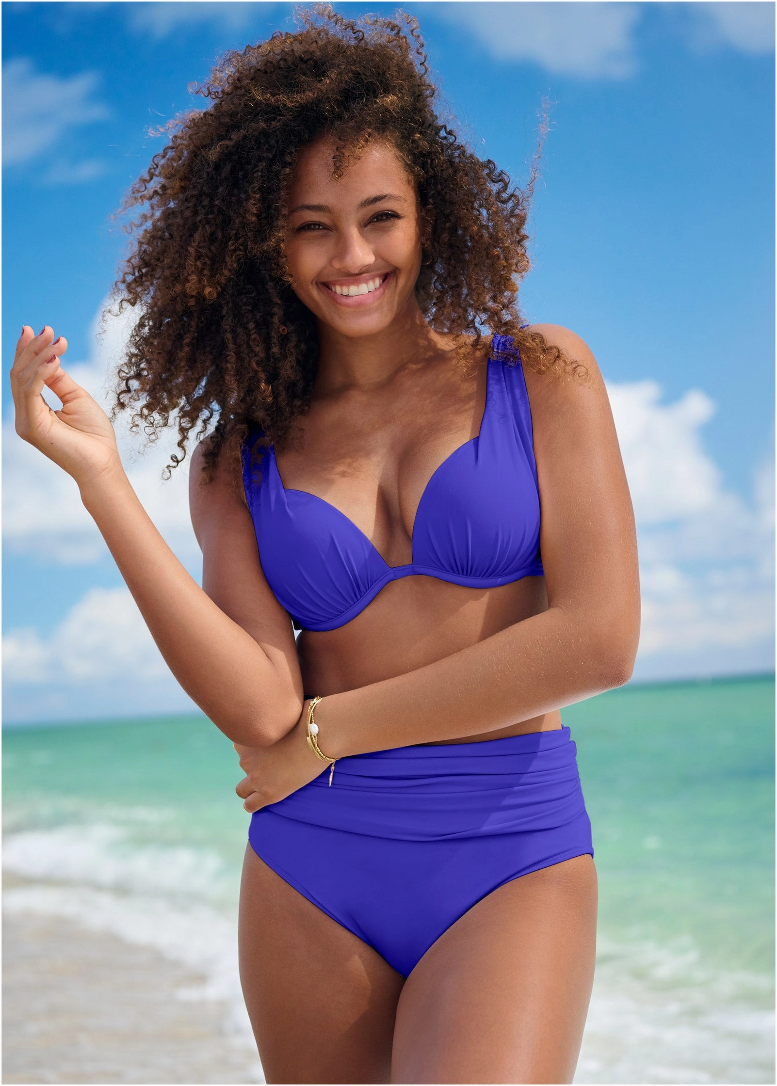 The Marilyn Bottom - Cobalt Blue