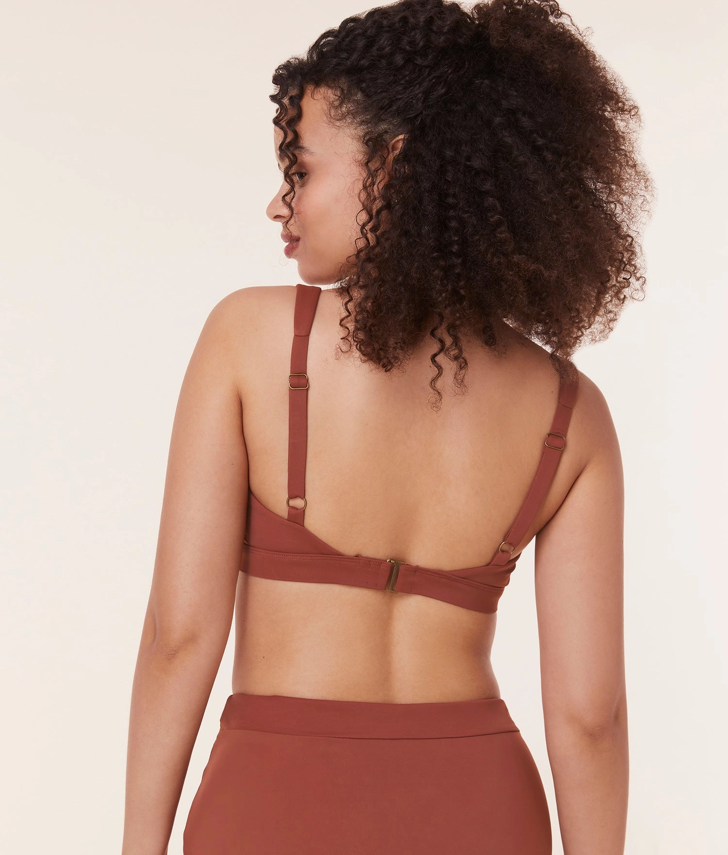 The Tahiti Bikini Top - Eco Nylon - Sequoia