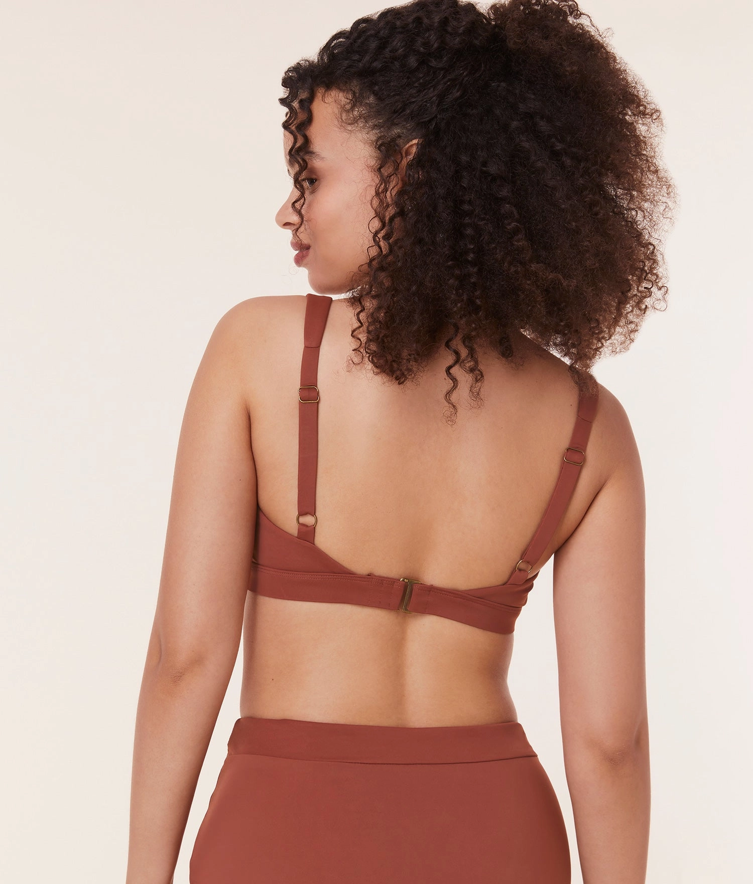 The Tahiti Bikini Top - Eco Nylon - Sequoia