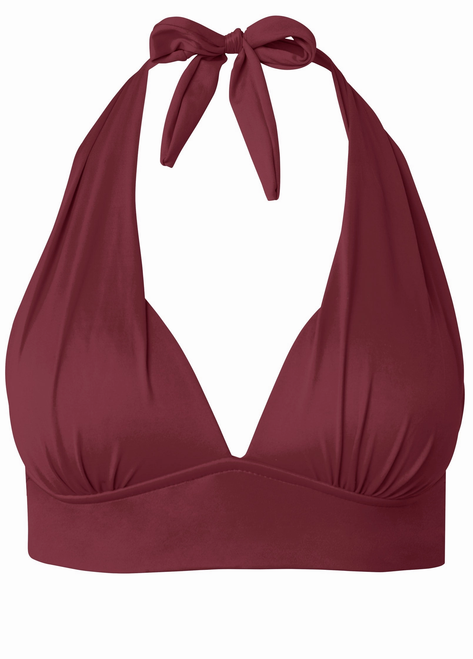THE WIRELESS MARILYN TOP - Dark Mahogany