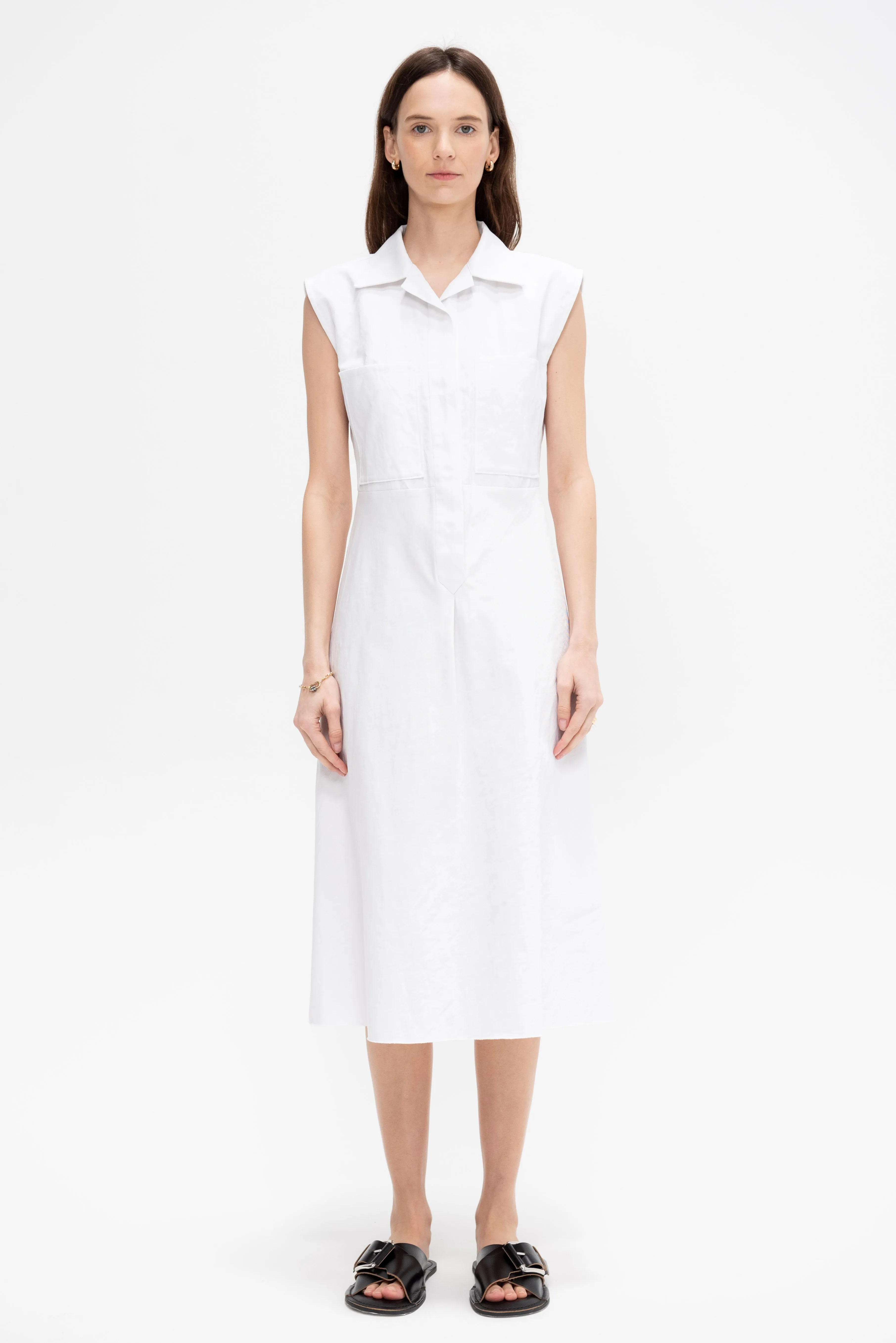 There Was A Time Dress, White
