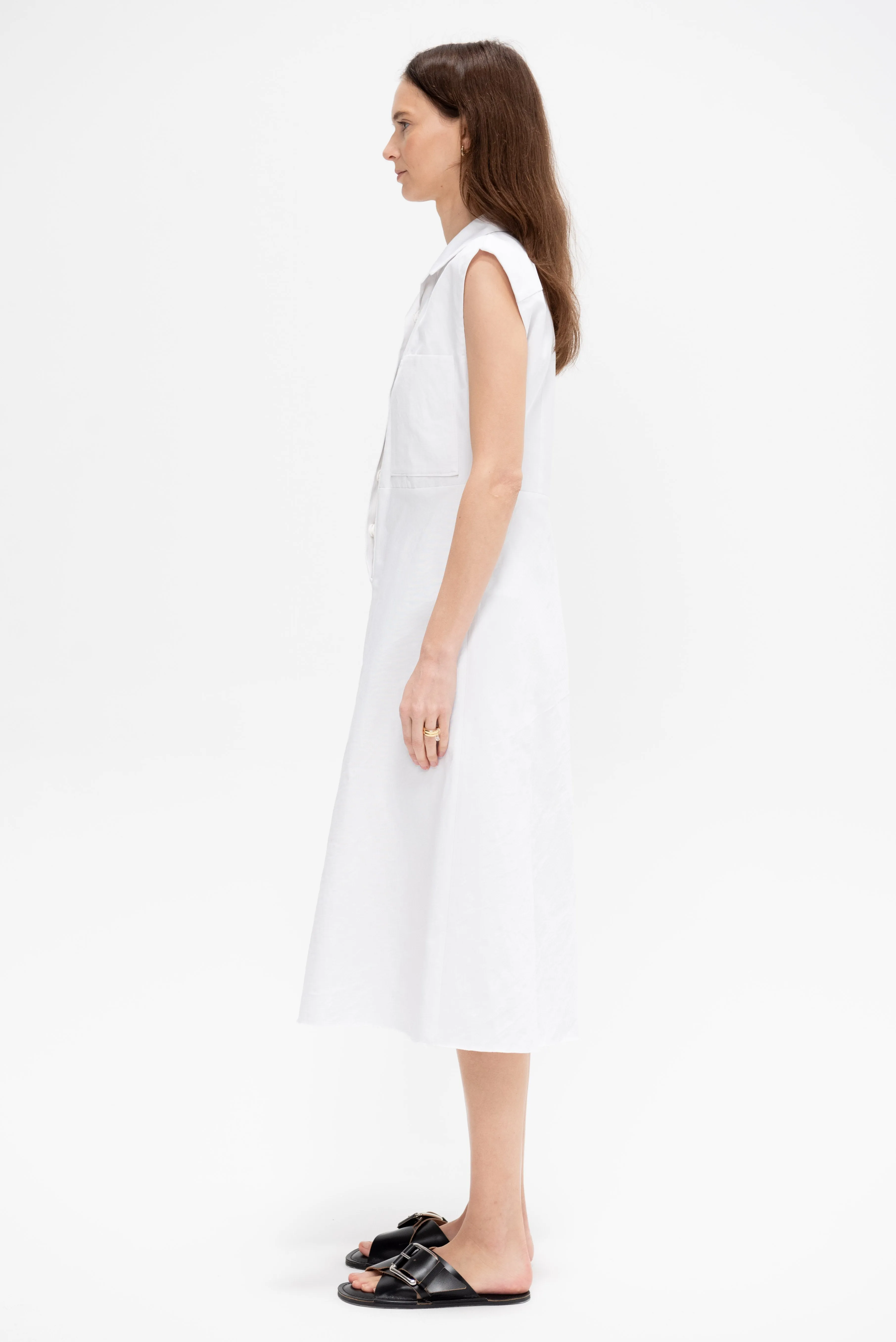 There Was A Time Dress, White