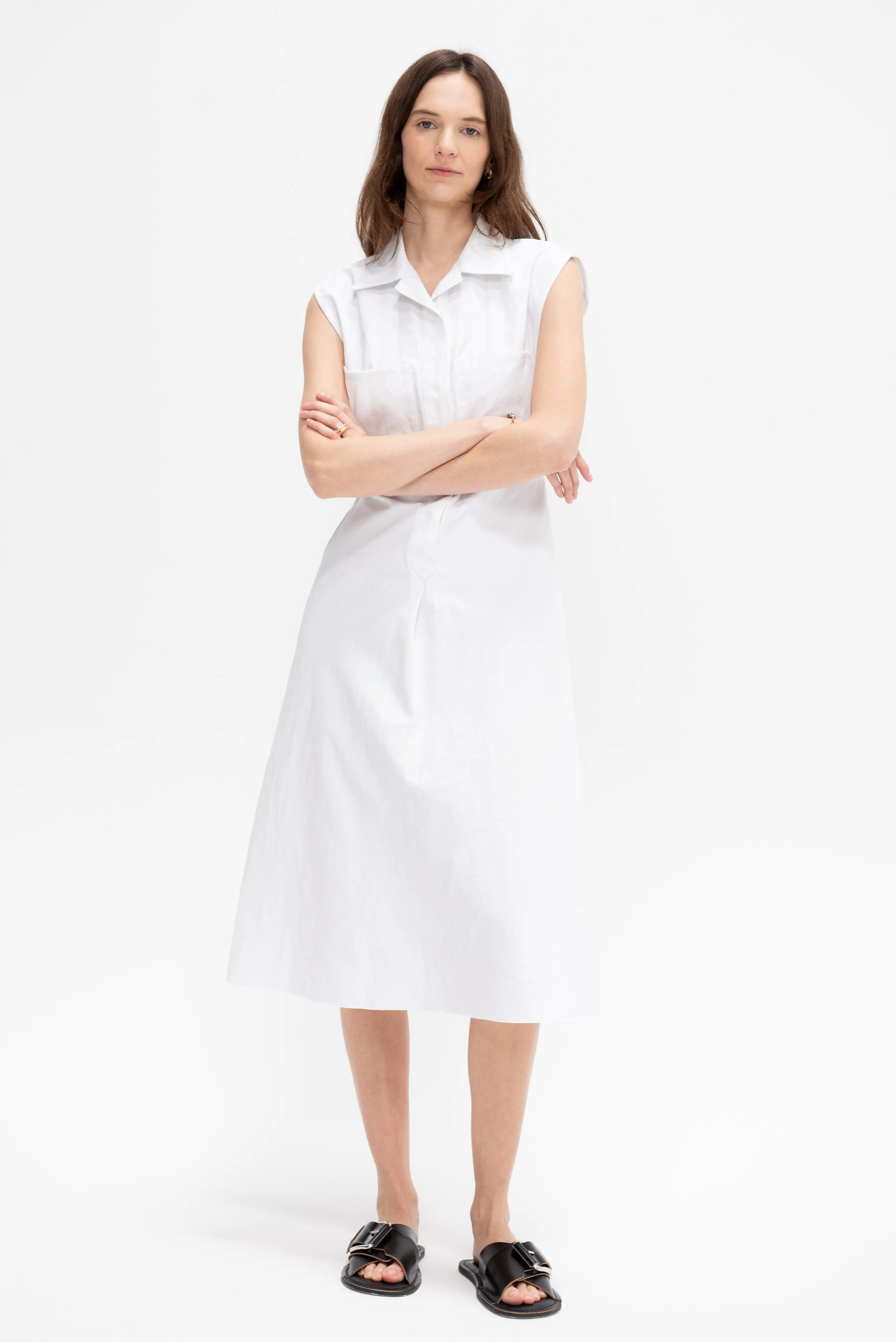 There Was A Time Dress, White