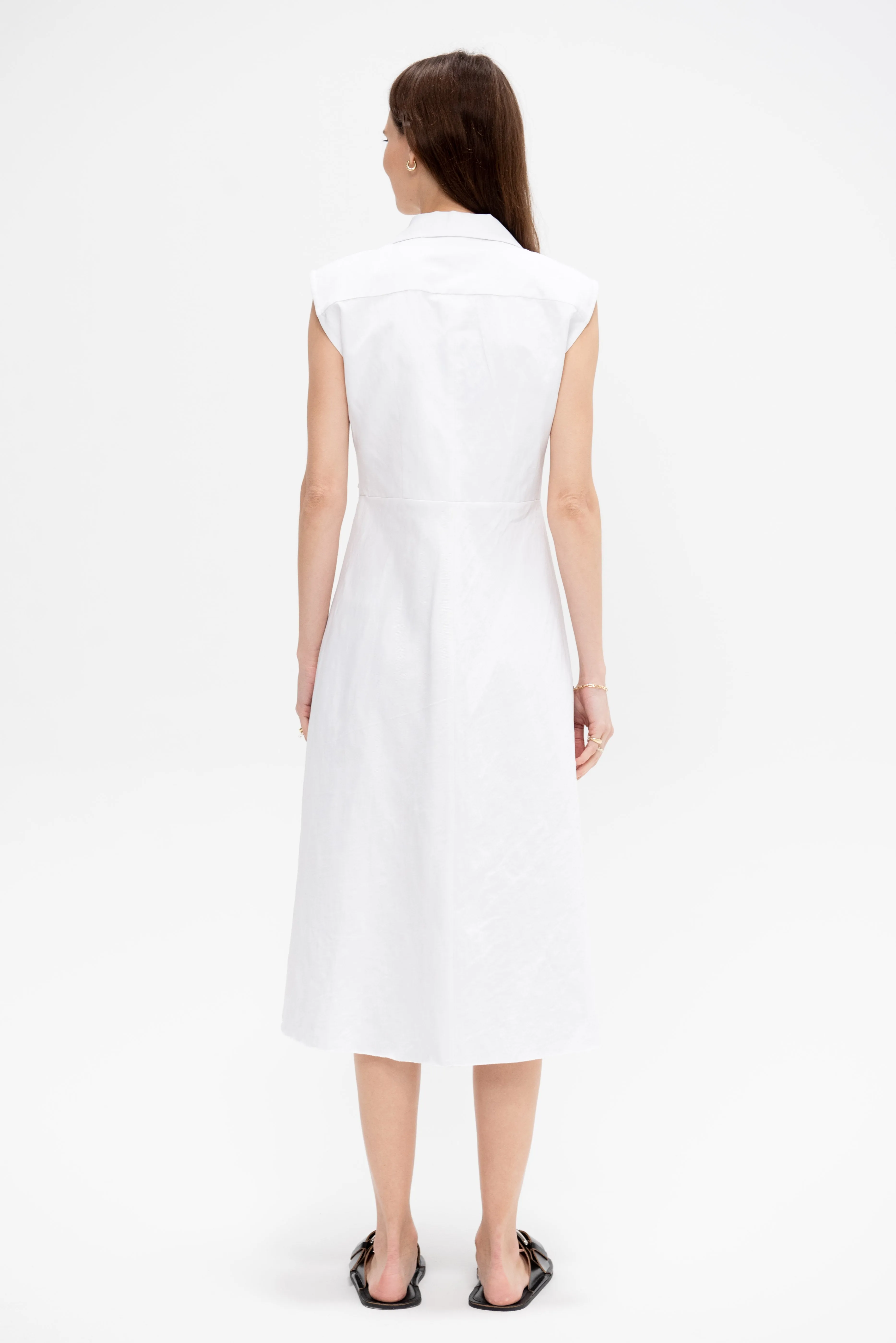 There Was A Time Dress, White