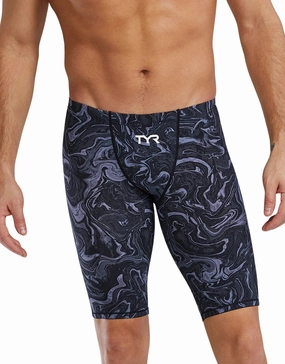 Thresher Hyperblitz Swim Jammer Limited Edition - Titanium Black competitive swimwear for men, mens racing swimsuits