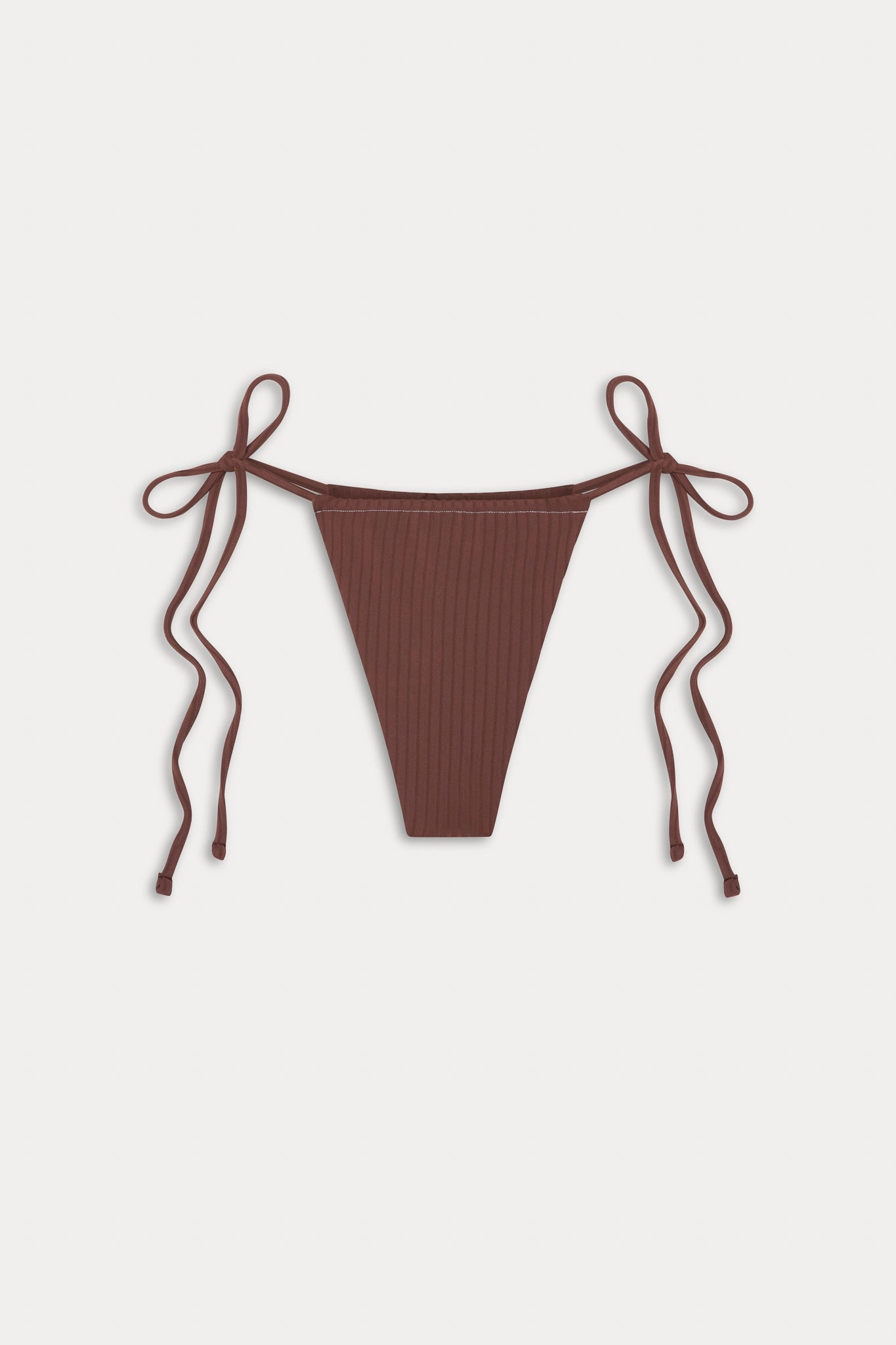 Tia Skimpy String Bikini Bottom - Brown Sugar