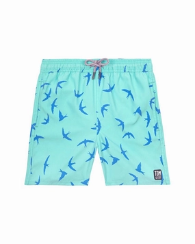 Tom & Teddy Birds Swim Short boys swimwear sets, boys swim trunks