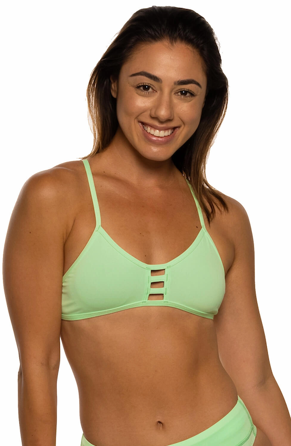Tomcat Bikini Top - Mint mix and match bikinis, stylish women's bikini options