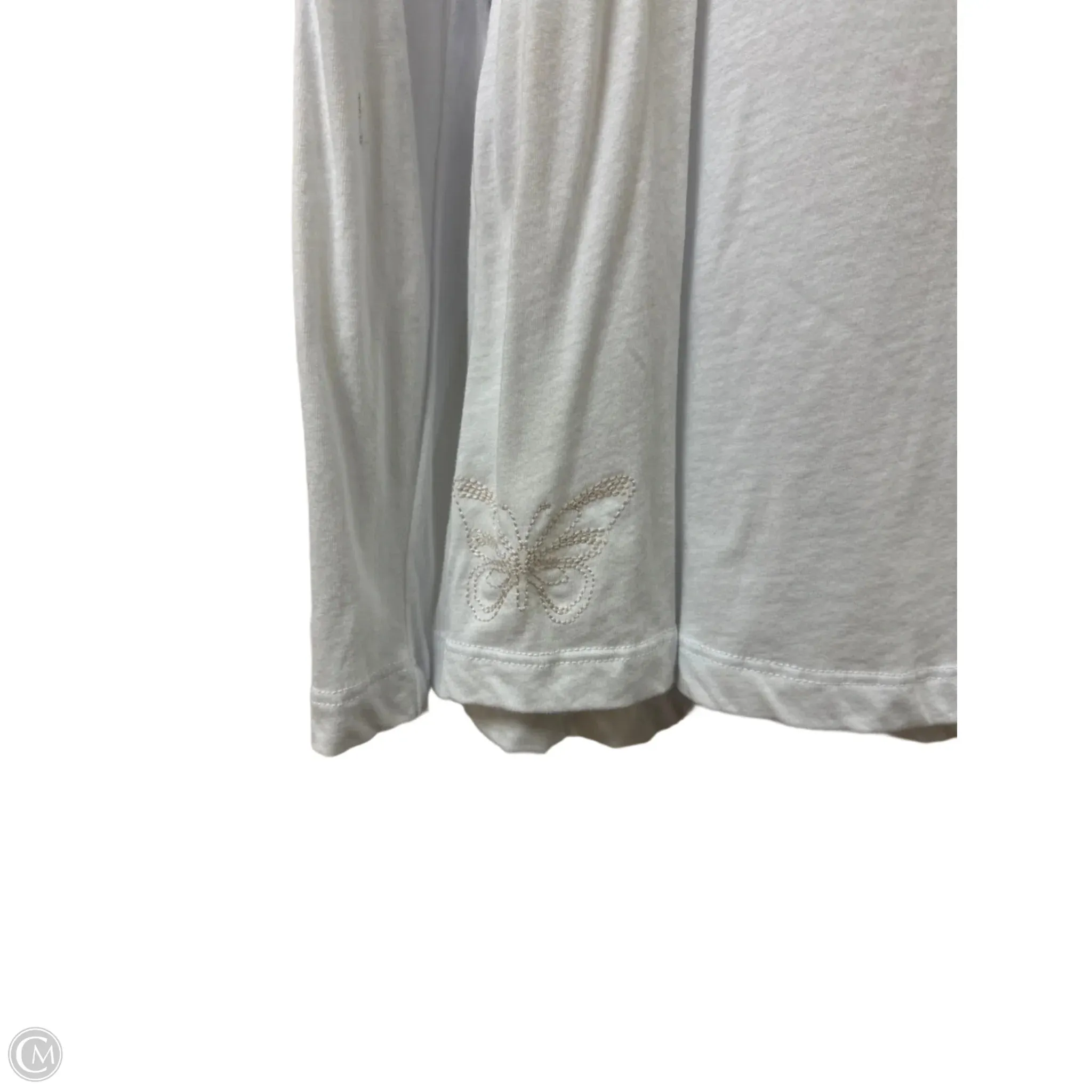 Top Long Sleeve By Johnny Was In White, Size: S Johnny Was Clothing