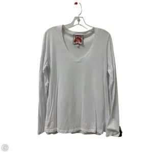 Top Long Sleeve By Johnny Was In White, Size: S Johnny Was Clothing