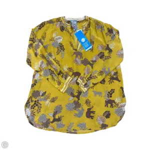 Top Long Sleeve By Johnny Was In Yellow, Size: M Johnny Was Clothing
