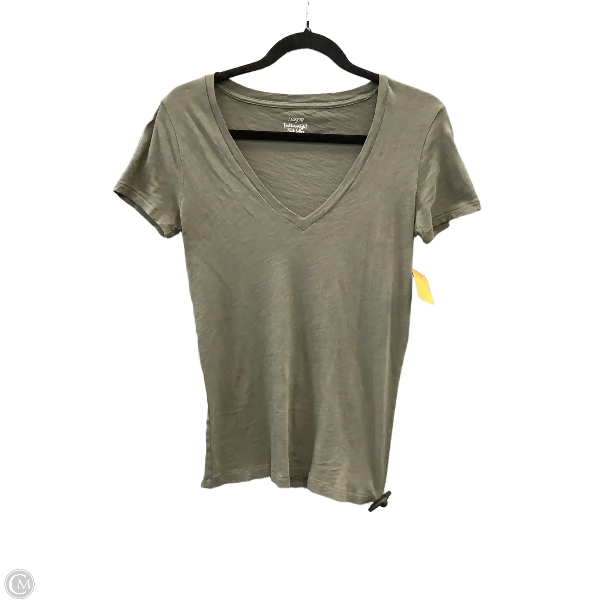 Top Short Sleeve Basic By J. Crew In Green, Size: Xs j crew