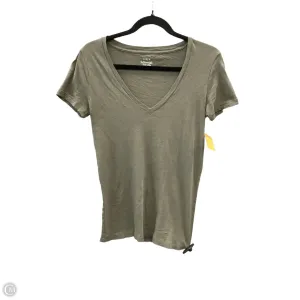 Top Short Sleeve Basic By J. Crew In Green, Size: Xs j crew