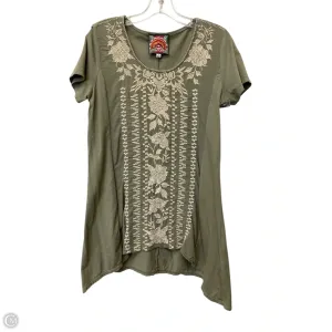Top Short Sleeve By Johnny Was In Green, Size: S Johnny Was Clothing