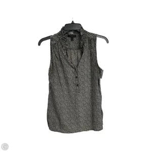 Top Sleeveless By J. Crew In Black, Size: 4 j crew