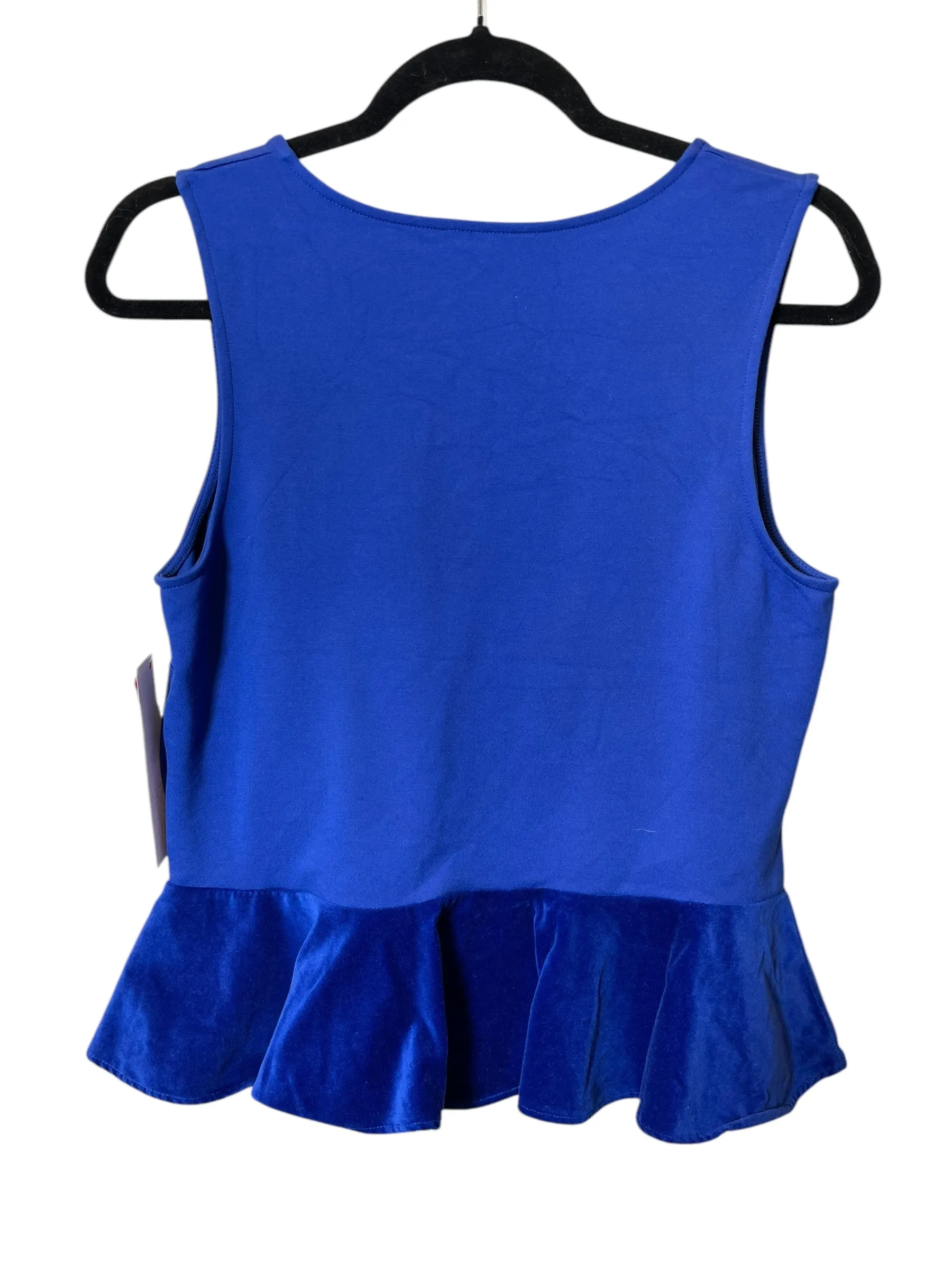 Top Sleeveless By J. Crew In Blue, Size: S j crew