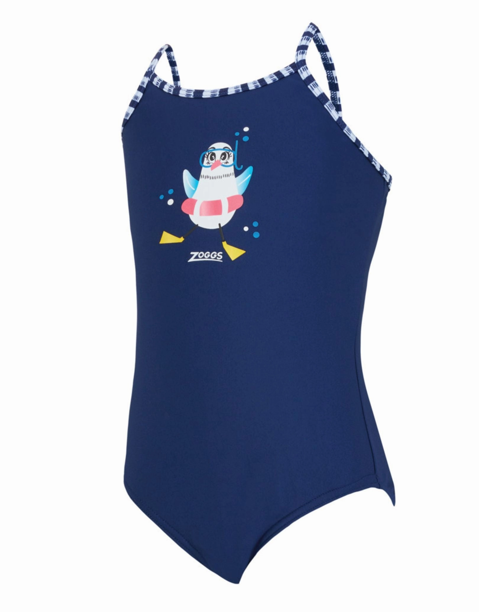Tots Girls Little Gull Crossback Swimsuit girls swimwear one piece, girls rash guard swim set