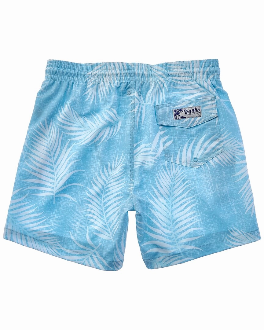 Trunks Surf & Swim Co. Chambray Palm Leaf Sano Swim Short