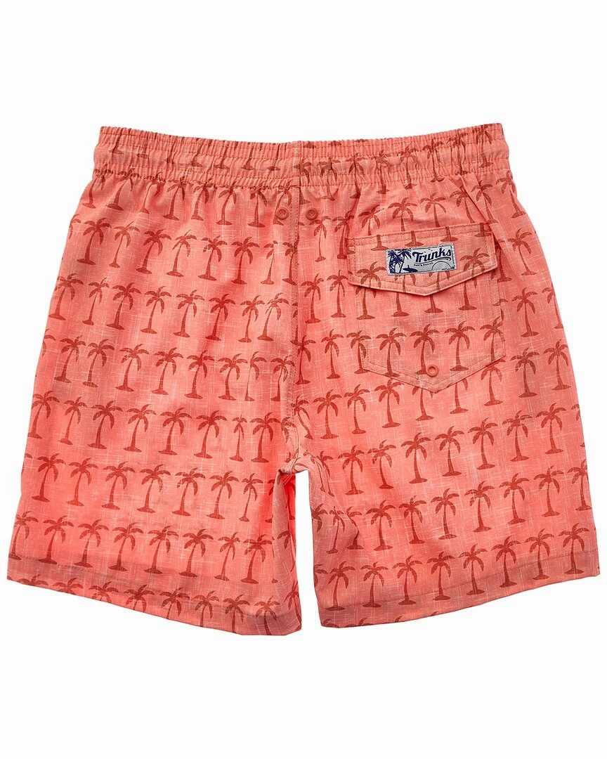 Trunks Surf & Swim Co. Chambray Palm Tree Sano Swim Short