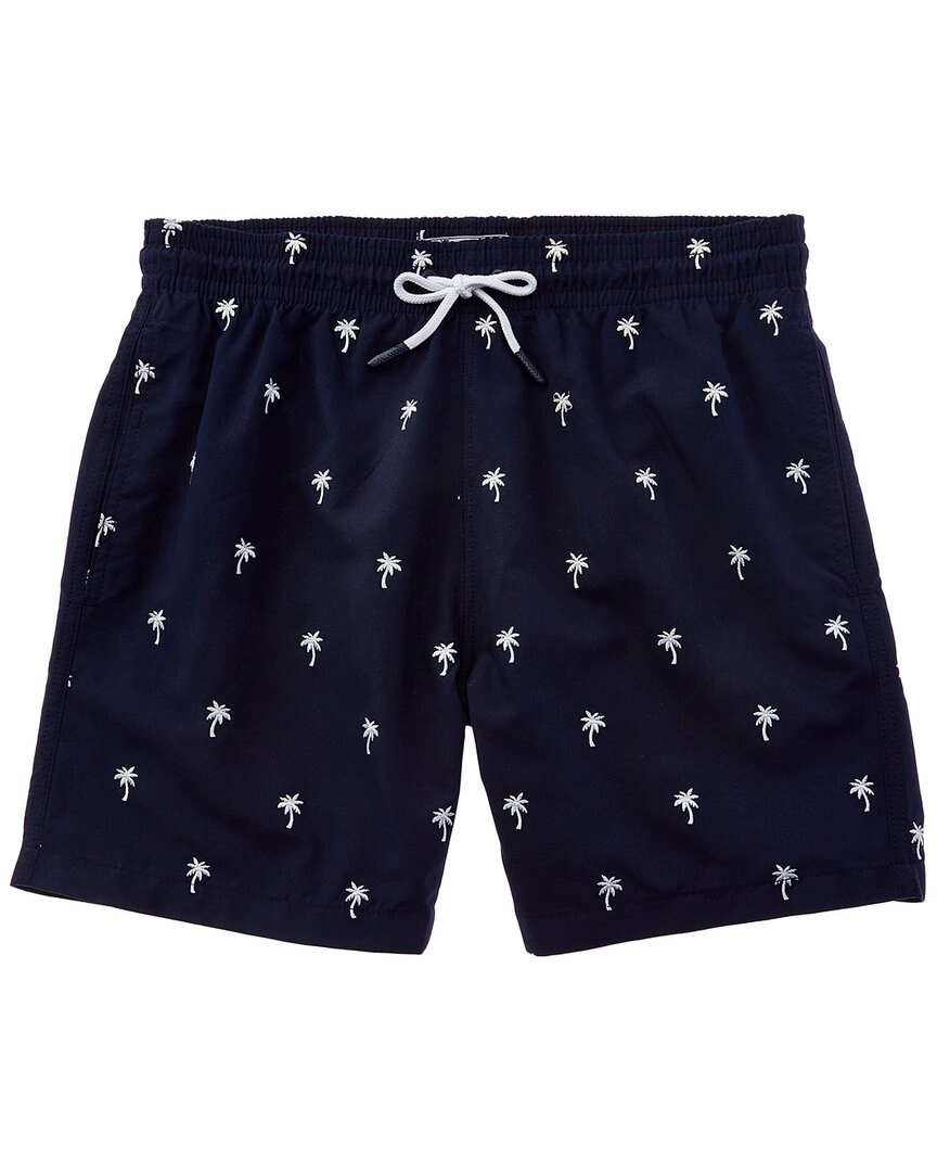 Trunks Surf & Swim Co. Palms Sano Swim Short mens full coverage swimwear, stylish mens swim trunks