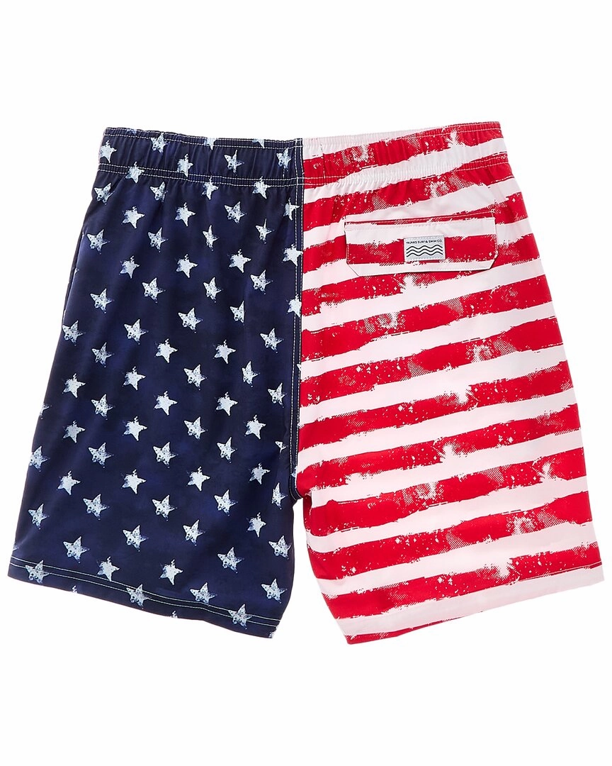 Trunks Surf & Swim Co. Vintage Flag Swim Trunk