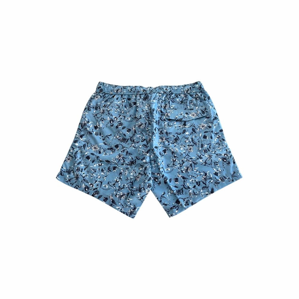 Trussardi Beachwear blue Polyester Men's Swimwear