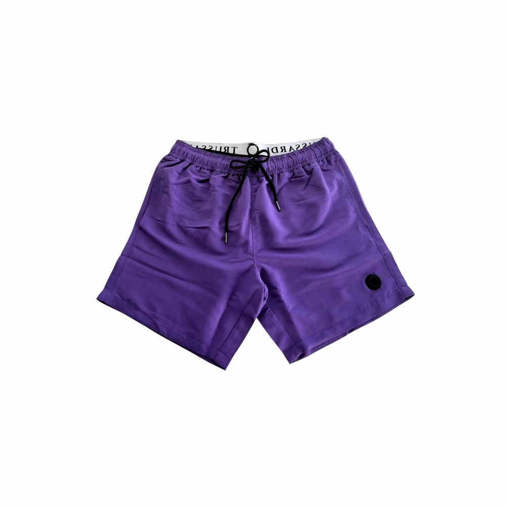 Trussardi Beachwear Polyester Men's Swimwear mens full coverage swimwear, stylish mens swim trunks